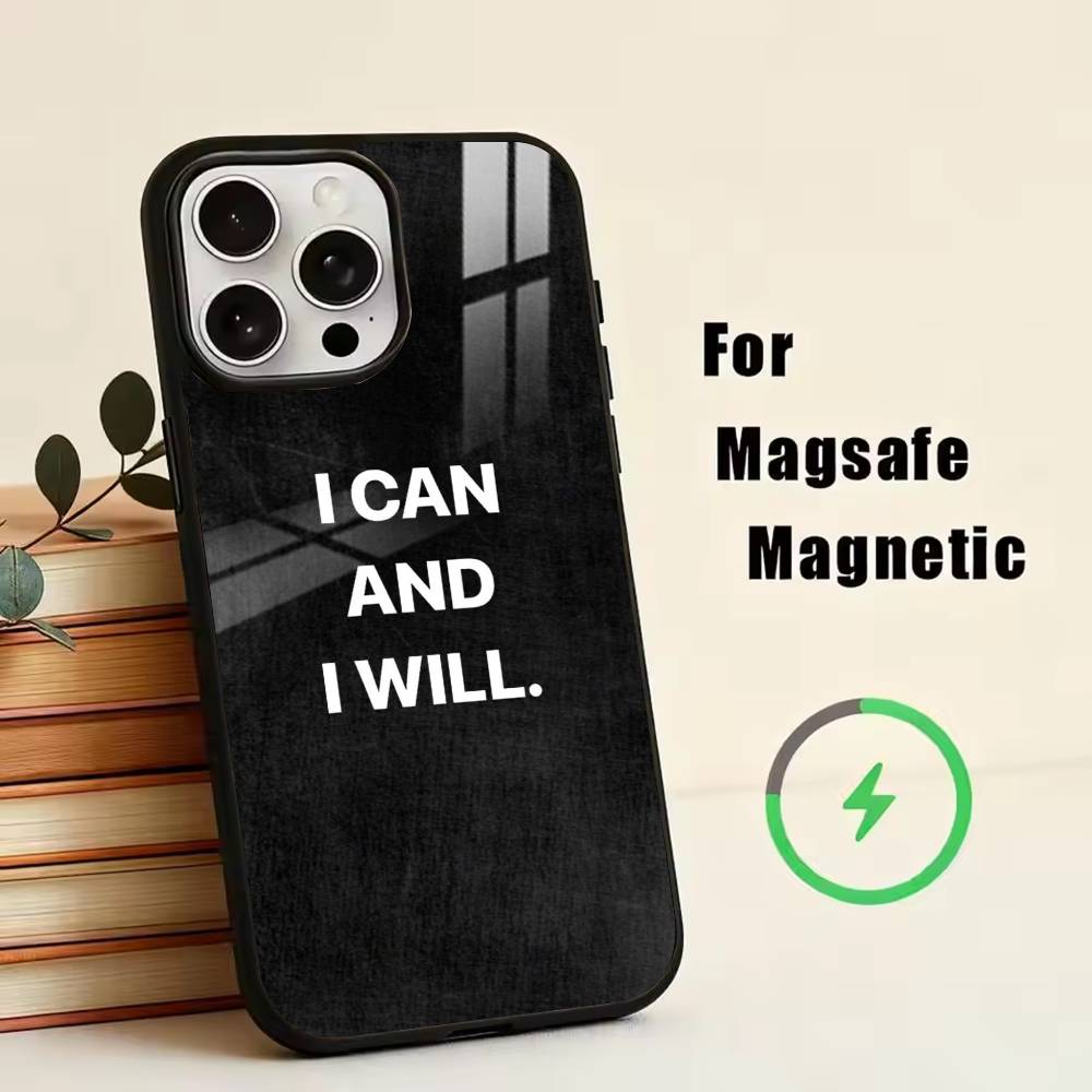 You can do it Phone Case For iPhone17,16,15,14,13,12,11 Plus,Pro Magnetic For Magsafe Wireless Charging