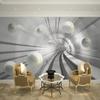 Modern Photo Wallpaper Abstract Tunnel Space Sphere 3d Wall Mural Living Room Bedroom Home Decor Wall Papers