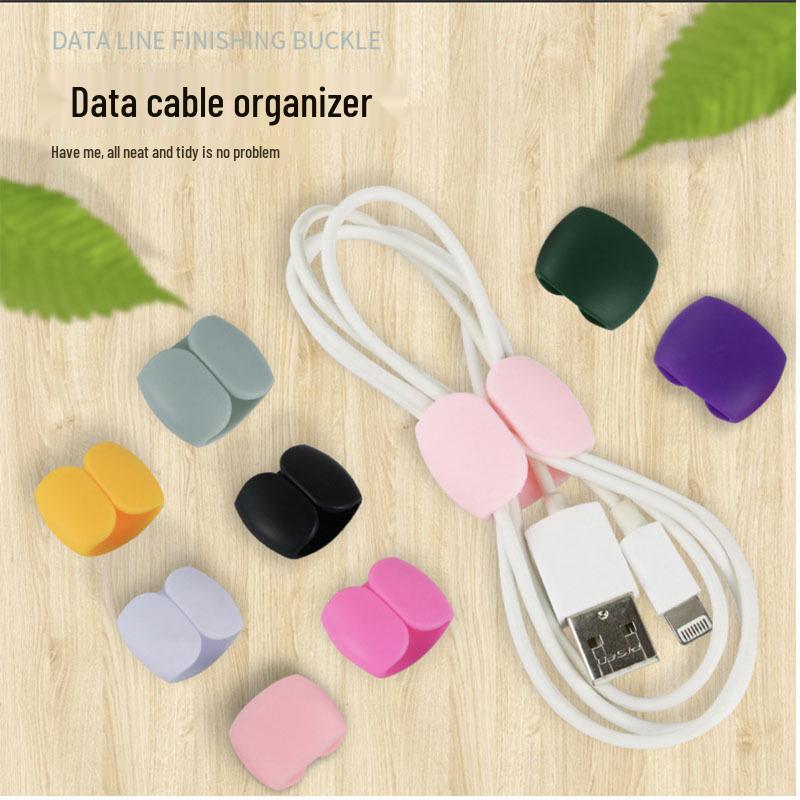Multifunctional Earphone & Charging Cable Organizer Clips