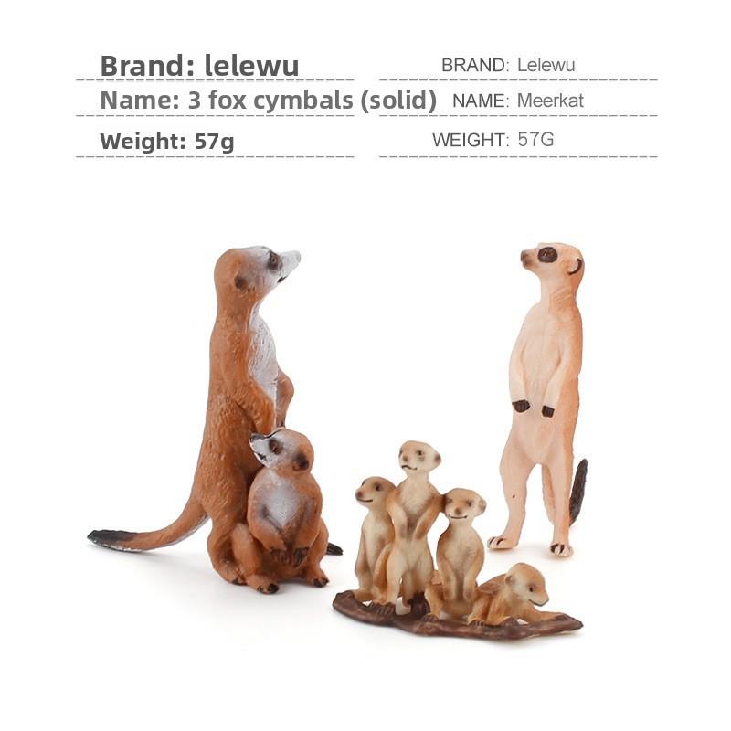 Realistic Pvc Mongoose Animal Model Toy For Kids Learning Decorations Gifts