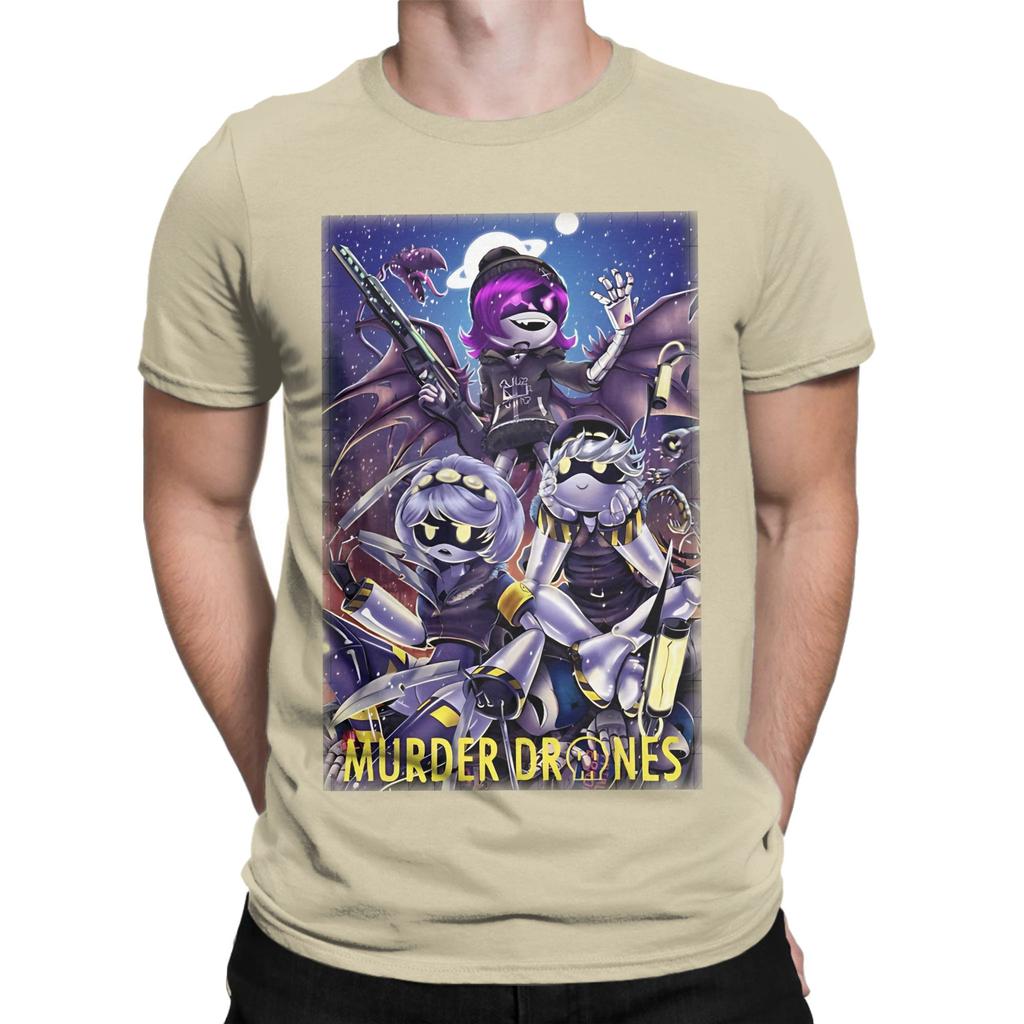 Murder Drones Novelty 100 Cotton TShirt Murder Drones Tees Tops For Unisex