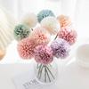 1/3Pcs Silk Artificial Flowers Hydrangea Chrysanthemum Home Outdoor Garden Arch Wedding Bridal Bouquets Festival Wreath DIY Gift