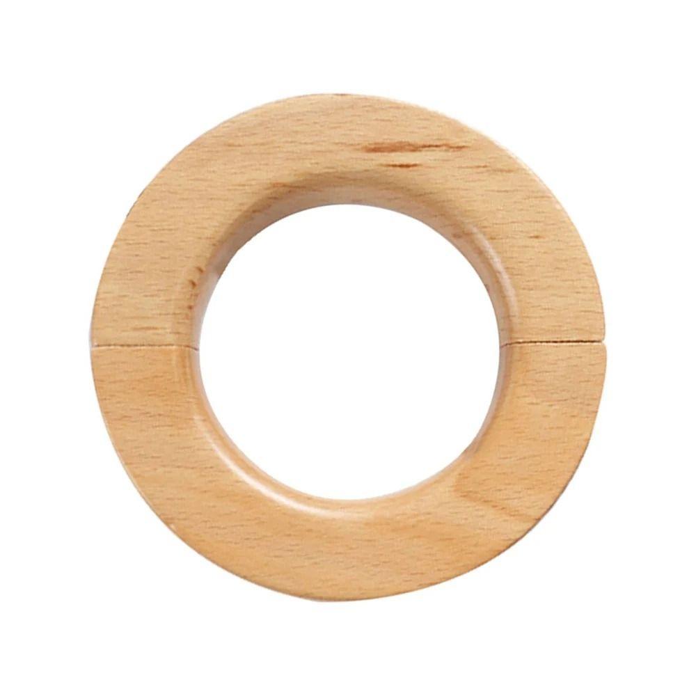 Rotating Curtain Buckle Wood Curtain Tieback Light Luxury Curtain Tie Hanging Clothes