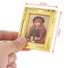 Dollhouse Miniature 1:12 Mini Decorative Accessories Antique Frame Oil Painting