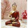 Статуя Будды, выставочный образец, идол с чайной свечой для домашнего декора и гостиной, уникальные выставочные образцы 1 фото (Золотой Махрун), Полистоун, Религиозный