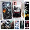 Постапокалиптическая игра Metro 2033 Чехол для телефона для iPhone 16 15 14 Plus 15 13 12 11 Pro Max X XS MAX Матовый чехол