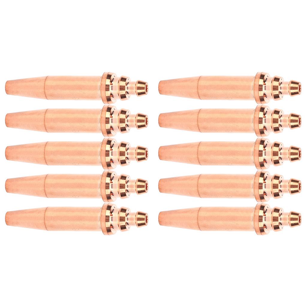 10 шт. сменных сопел для резки пропаном, наконечник газовой горелки 30~50 мм