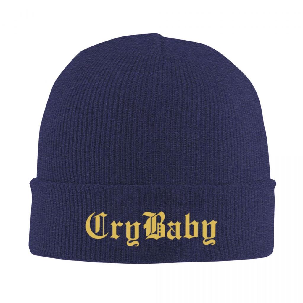 Готический Стрит-Панк Стиль Peep Lil Crybaby Персонализированные Теплые Вязаные Шапки Женские Мужские Мода Зимние Шапки-Бини