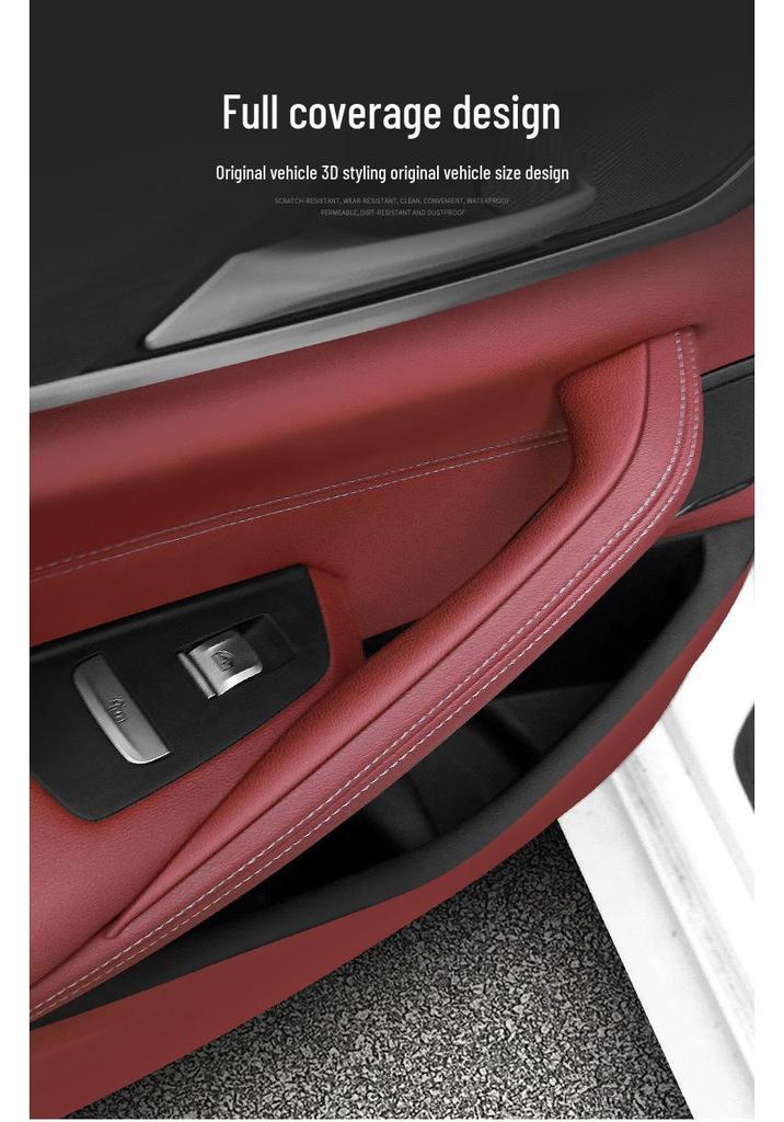 Защитная накладка на внутреннюю ручку двери BMW 5 серии 18-23