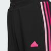 Adidas Dance Retro Sport Side Stripe Loose Casual Comfortable Knit Pants Women Pants Black JJ3565