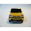 SUZUKI New Hustler Pull-Back Car Diecast Model Car Color Sample Active Yellow and White Two-Tone