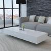 VidaXL Coffee Table High Gloss White