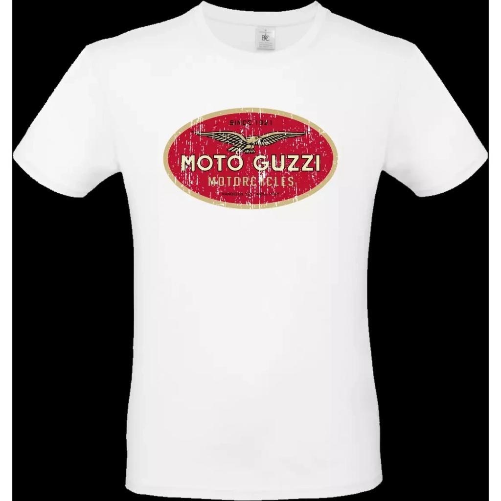 Горячая футболка Moto Guzzi Regalo Vintage Italia с графическим принтом Мужская Женская Короткий рукав Унисекс harajuku мода Летняя Новая Футболка Свободный Повседневный Большой Размер Верх