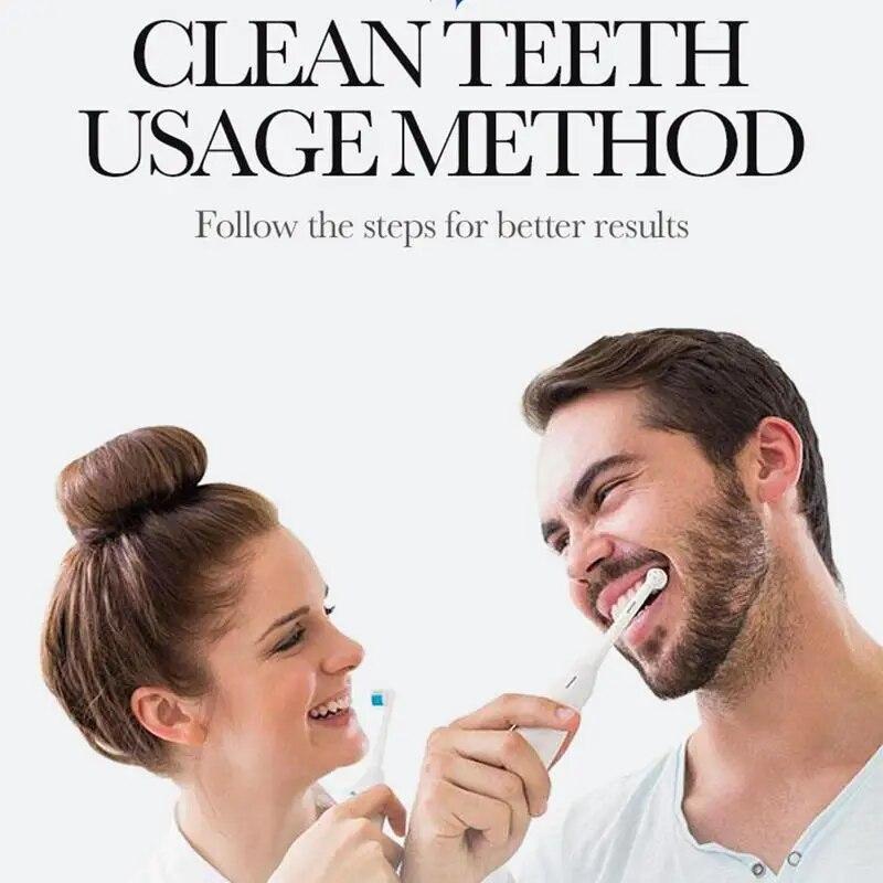 Зубная паста отбеливающая, глубоко очищающая зубная паста, отбеливающая зубная паста для взрослых с гиалуроновой кислотой, естественное отбеливание зубов