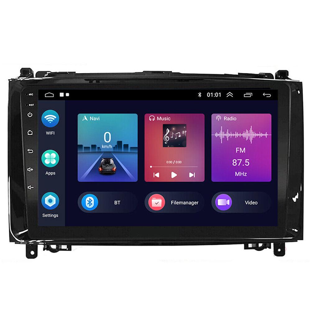 9" Carplay Android 11 Car Radio GPS Navi AHD Camera 2+32G Compatible for 04-12 Mercedes Benz B200