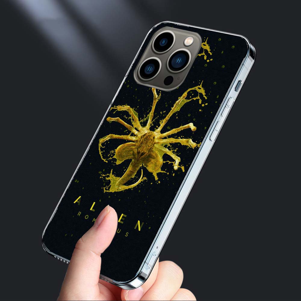 Крутой чехол для телефона с ксеноморфом из фильма «Чужой» для iPhone 16E 15 Pro 14 Plus 17E 16 17 Pro Max Air 11 12 13 Mini Ударопрочный чехол Милый чехол