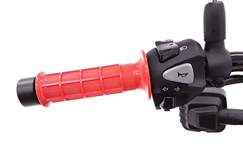 H2C Grip CT125 Hunter Cub Red комплект для левой и правой руки, оригинальная одинаковая форма с рукавом, нормально открывающаяся ручка 2EAL53140ZA (20-21)