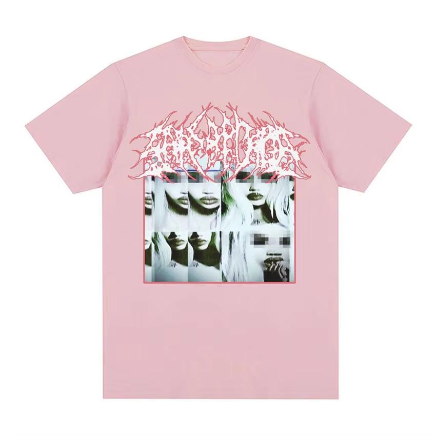 2026 Retro Y2k Gothic Style Korean Streetwear Tshirt Custom Pattern Printed Short Sleeve Suitable For Both Men And Women