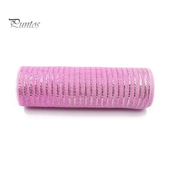 Декоративная сетчатая лента «сделай сам», венок ярких цветов, широко используемая сетчатая лента для рождественской елки, украшение в виде гирлянды