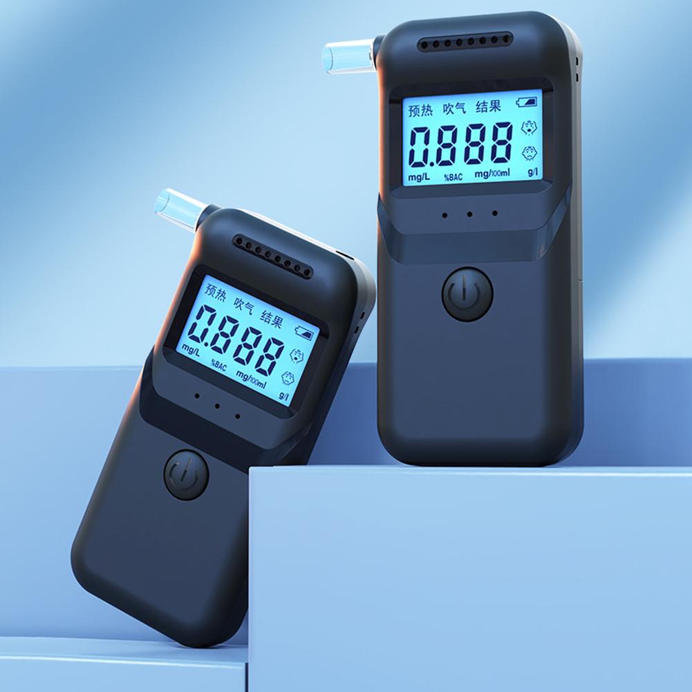 Portable High-Precision Car Breathalyzer, Alcohol Tester for Drunk Driving Detection at Home