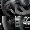 Car Steering Wheel Braid Cover Soft 100% Fit For Cadillac ATS ATS-L 2013- CTS 2014-2017 Car Products Steering Wrap