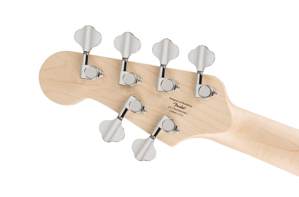 Squier by Series Jazz Bass VI Лавровый гриф Черный пикгард Черный металлик Squier Fender/Affinity [6-струнная бас-гитара]