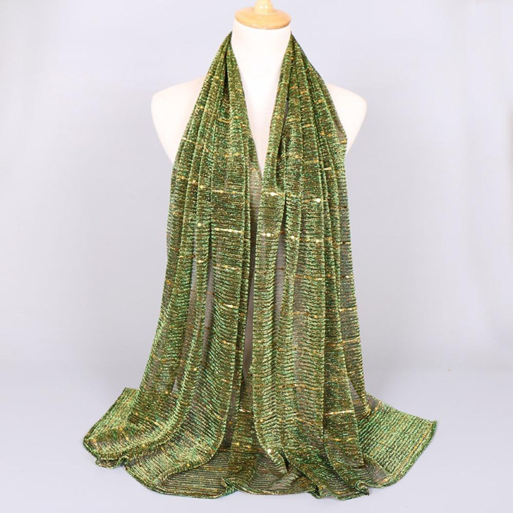 Female Shawl Solid Color Silk Scarf New Scarves