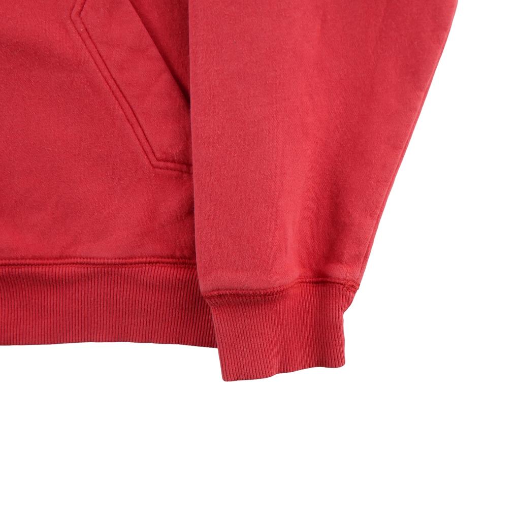 Seconde vie - Sweat à capuche Homme full-zip Rouge - Bon état