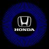2pcs Led Car Door Welcome Light Auto Logo Courtesy Projector Lamp for Honda S Accord Elysion CR-Z Odyssey SPIRIOR Accessories ajm256