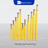 Yellow Plastic Expansion Bolt & Nylon Nail Plug Set for Plasterboard