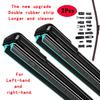 For Great Wall Hover H3 M1 Peri M2 Coolbear 2008 2010 2011 2012 2013 2014 2015 Car Accessories Double Rubber Windshield Wipers