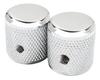 Fender Parts PURE VINTAGE TELECASTER KNURLED KNOBS CHREOME '58