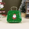 Рождественская сумочка в форме коробки конфет мультфильм металлическая банка печенье подарочная упаковка коробки детские рождественские вечеринки сувениры Ноэль С Новым годом 2025