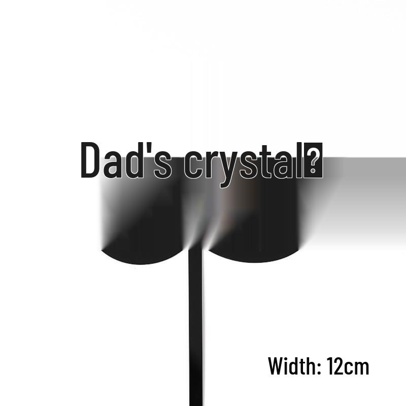 Acrylic Cake Topper - Happy Birthday Mom & Dad, Mother's/Father's Day Decoration