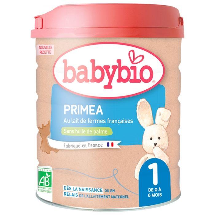 Babybio primea 1 lait de vache 1er âge 800g
