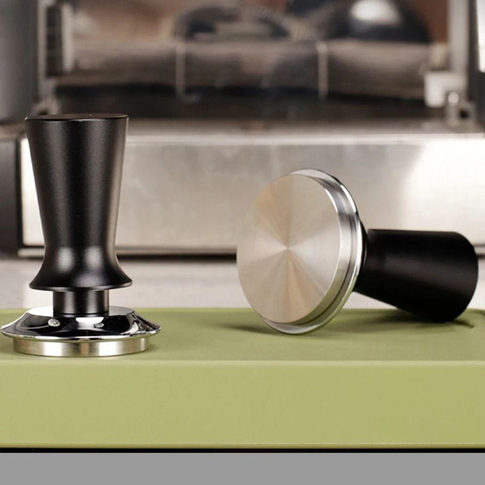 Flat/Thread Base Stainless Steel Coffee Tamper Calibrated Coffee Leveler Home Brewing
