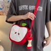 Pear Fruits Shape Crossbody Bag Harajuku Mobile Phone Pack Waterproof Funny Shoulder Bag  Outdoor