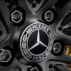 75mm Car Wheel Center Hub Caps Cover Auto Accessories For Mercedes Benz Amg C180 C200 C260 W108 W124 W126 W140 W168 W169 W176