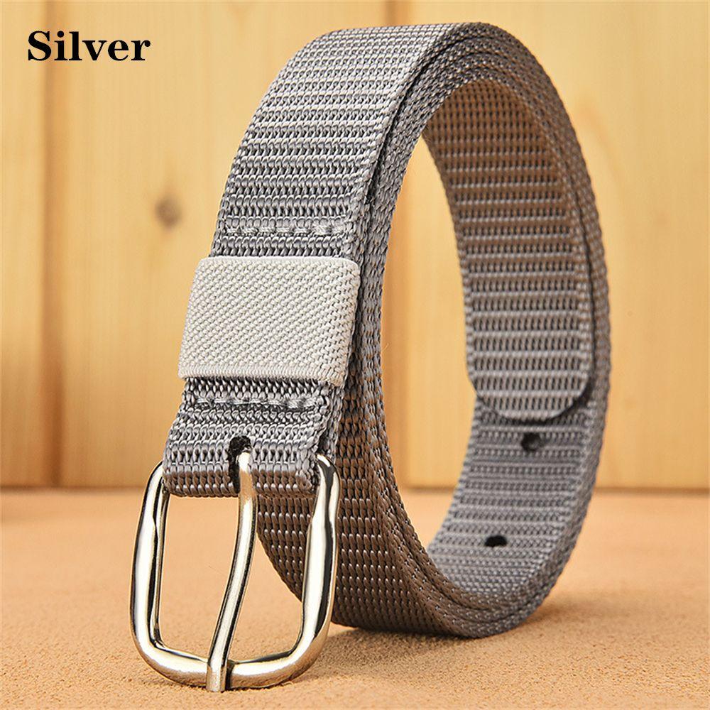 Men Women Casual Classic Outdoor Sports Braided  Belt Fabric Waistband Canvas Belts
