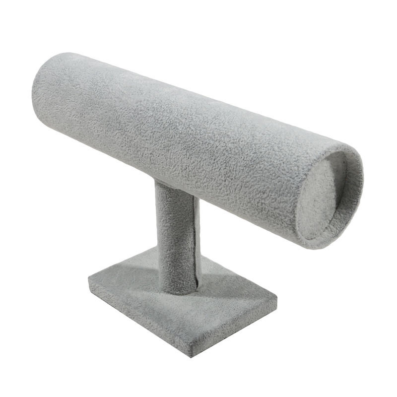 Vintage Velvet Bracelet Holder T-Bar Bracelet Necklace Jewelry Display Stand for Home Organization