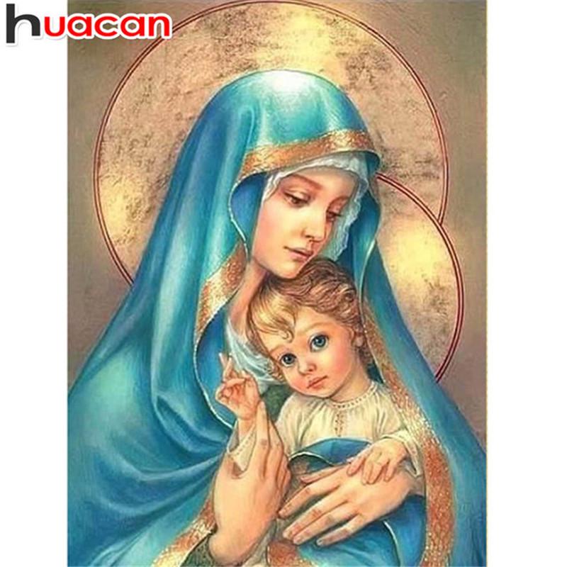 Алмазная картина Религиозная икона Полная площадь Алмазная вышивка Алмазная мозаика Вышивка крестом