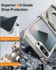 Чехол Eary для Samsung Galaxy Z Flip 7 6 с поддержкой MagSafe, 360° вращающаяся магнитная подставка, беспроводная зарядка, защита от царапин