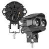 Motorcycle external spotlight LED light, single piece, yellow-white auxiliary mini driving light