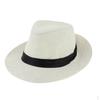 Adult Straw Panama Hat, Sombrero Fedora Trilby Cap, Wide Brim Sunhat, Fancy Dress Sunbonnet
