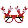 Yousheng 2026 LED Light Up Christmas Glasses Lighted Party Eyewear for Kids Adults Glow Light Up Photo Props for New Year Celebration