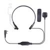 Throat Microphone Mic Air Tube Headset Earpiece for Baofeng Walkie Talkie CB Radio UV-5R UV B5