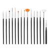 15Pcs/Set Pro Nail Art Drawing Dotting Polish Makeup Pen Brushes Manicure Tool