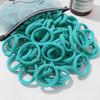 30/50/100PCS/Lot Girl Mix Colors Hair Bands Basic Hair Ties Elastic Headband Hair Scrunchies Women Accessories Ponytail Holder