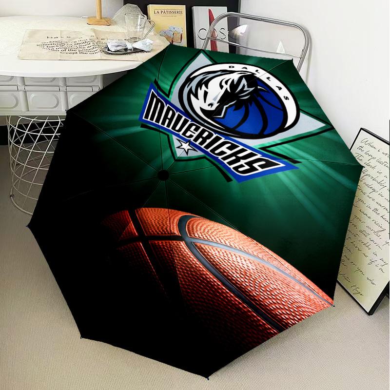 DALLAS BASKETBALL TEAM Umbrella Folding umbrella, automatic umbrella 8-Frame for Travel, camping Use Gift for Halloween Christmas