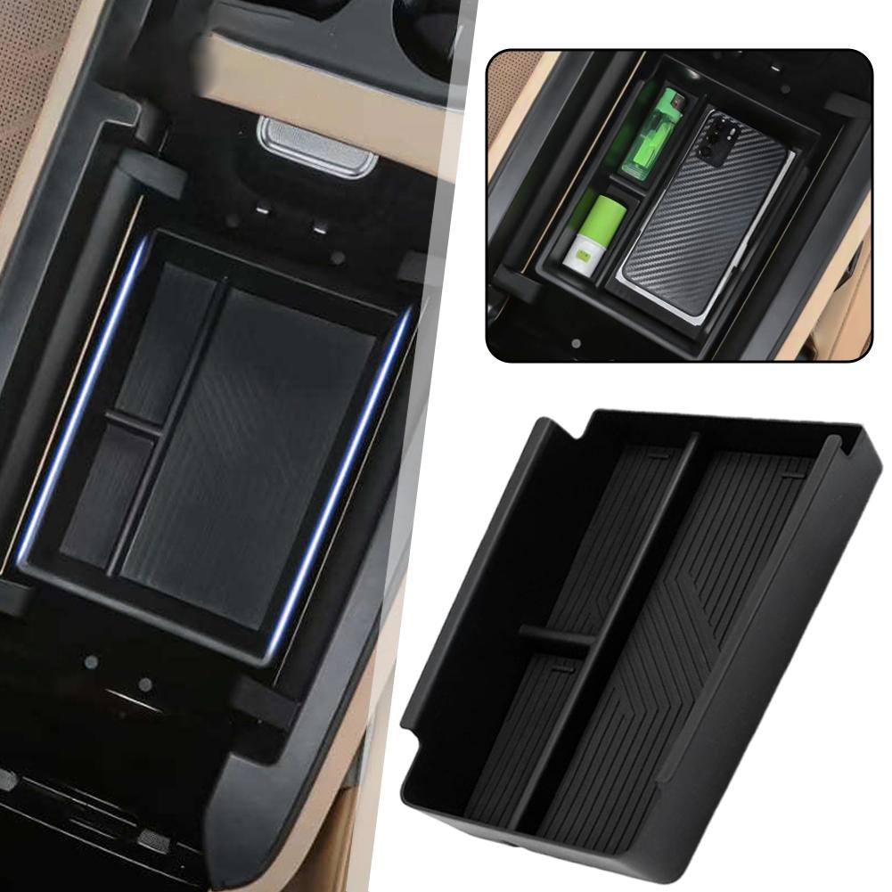 Для MAZDA EZ-6 6e Центральный подлокотник-бокс для хранения, Беспроводная зарядка, Силиконовая подкладка, С аксессуарами для автомобиля, Модификация